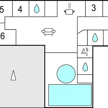 Pet Friendly In Romo With Indoor Swimming Pool 度假居
